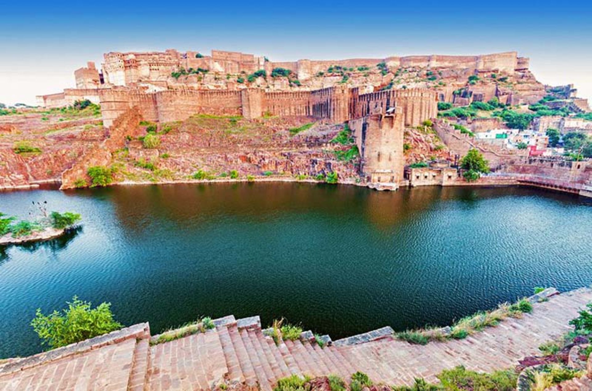 قلعه مهرانگهر (Mehrangarh Fort)  در جوداپور هند