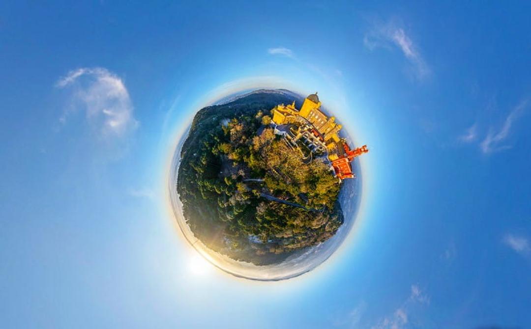 کاخ ملی پنا، منبع: www.airpano.com