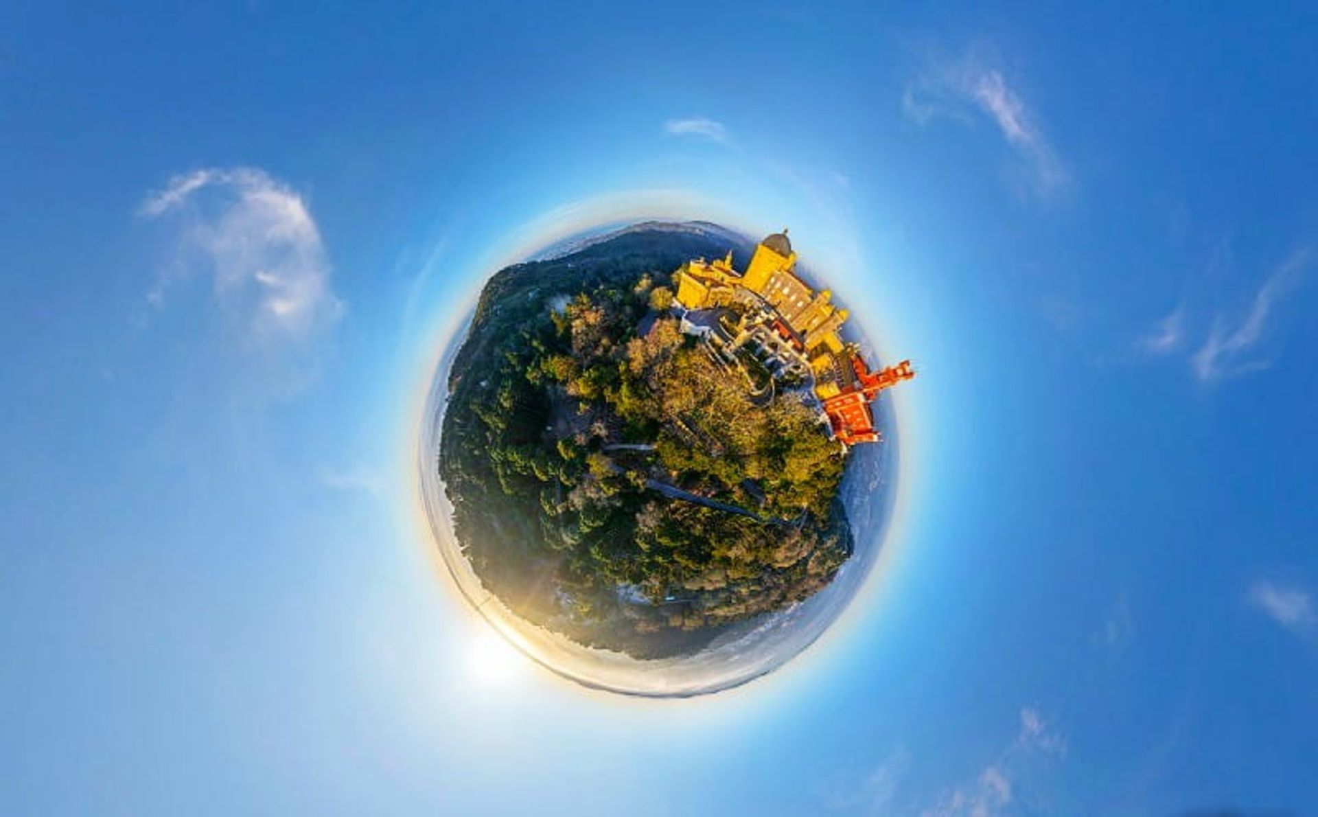 کاخ ملی پنا، منبع: www.airpano.com