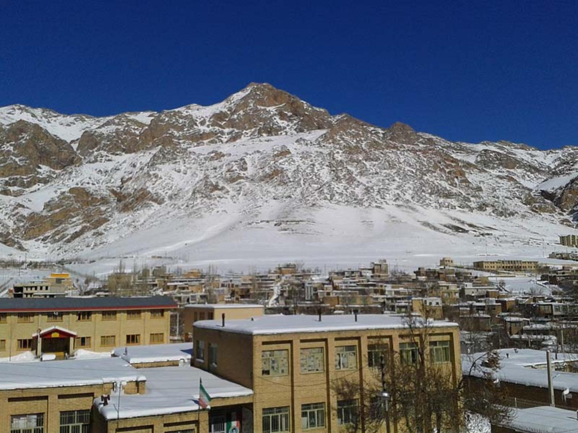 برف و سرما در فریدون شهر