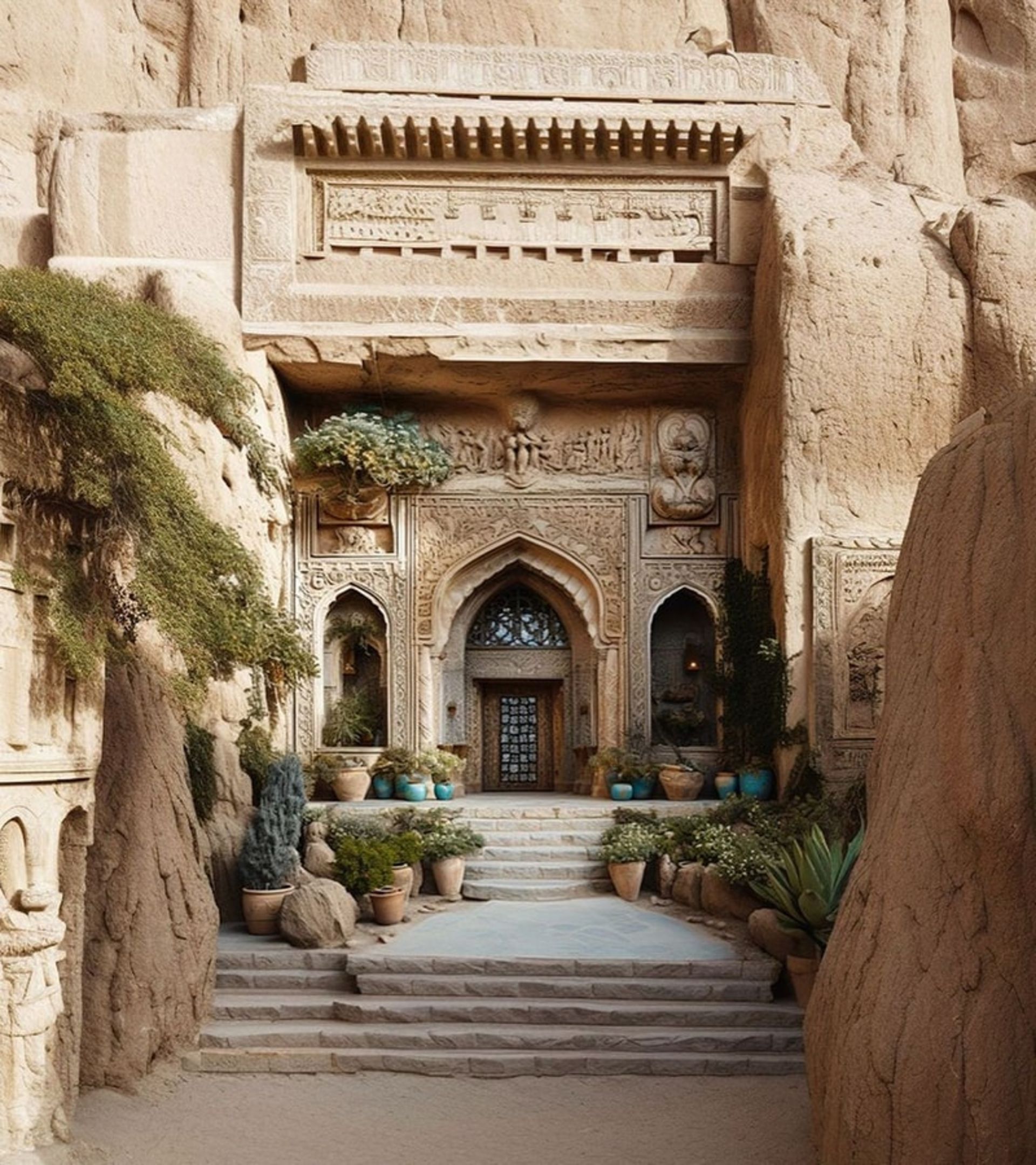 ورودی خانه تچر مرودشت
