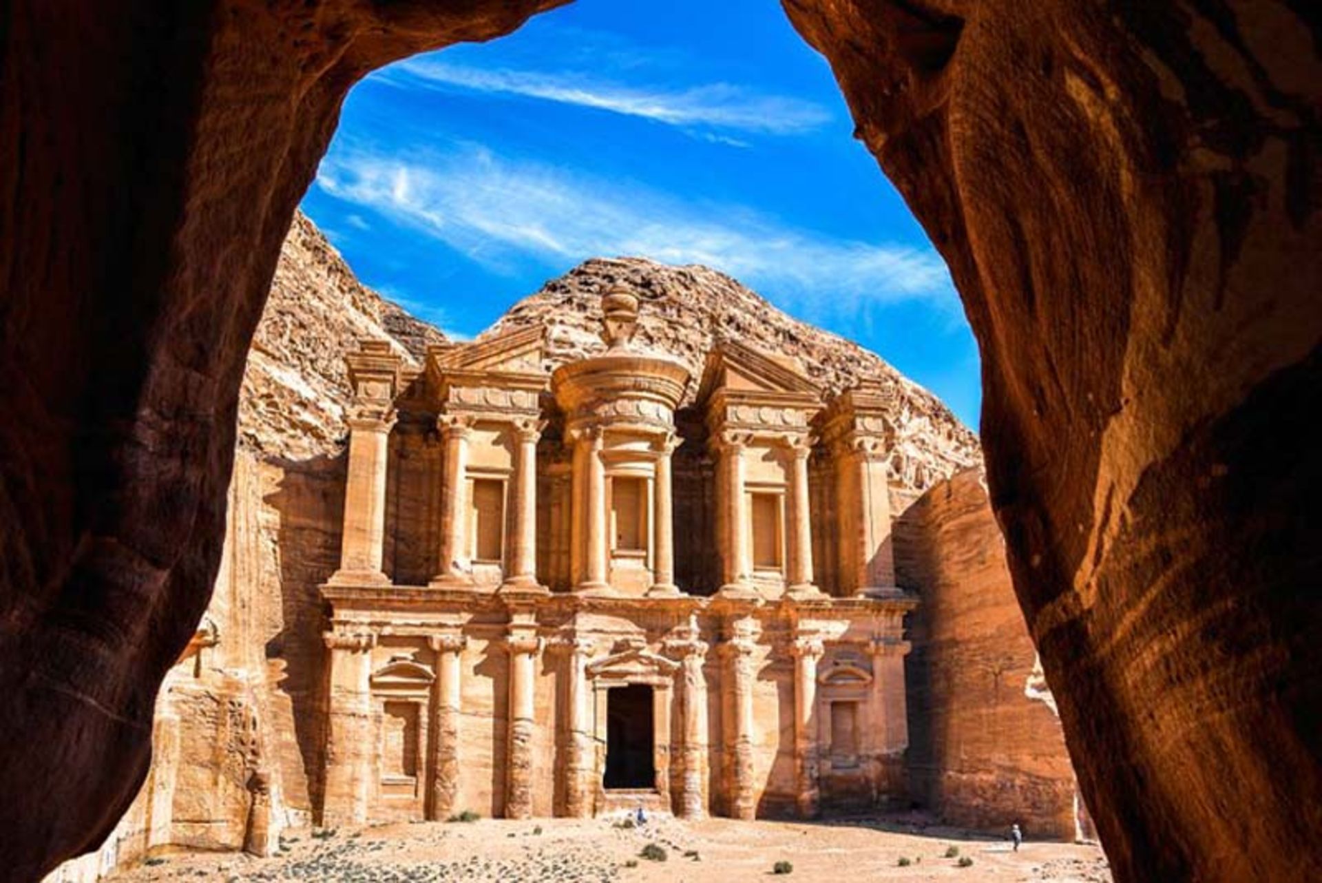 شهر تاریخی پترا (Petra) در اردن از عجایب از هفتگانه در جهان