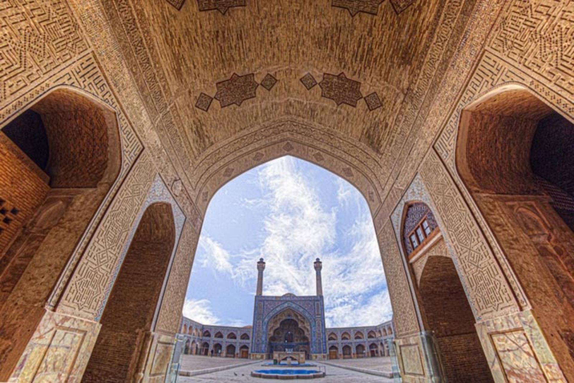 معماری مسجد جامع اصفهان