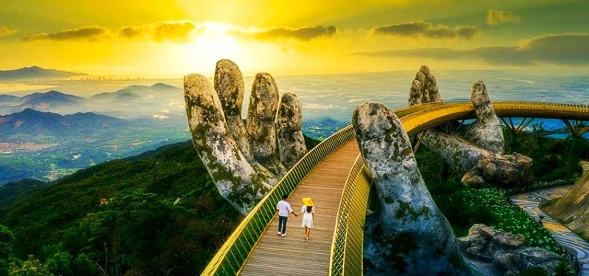 پل طلایی ویتنام، منبع: vmtravel.com.vn