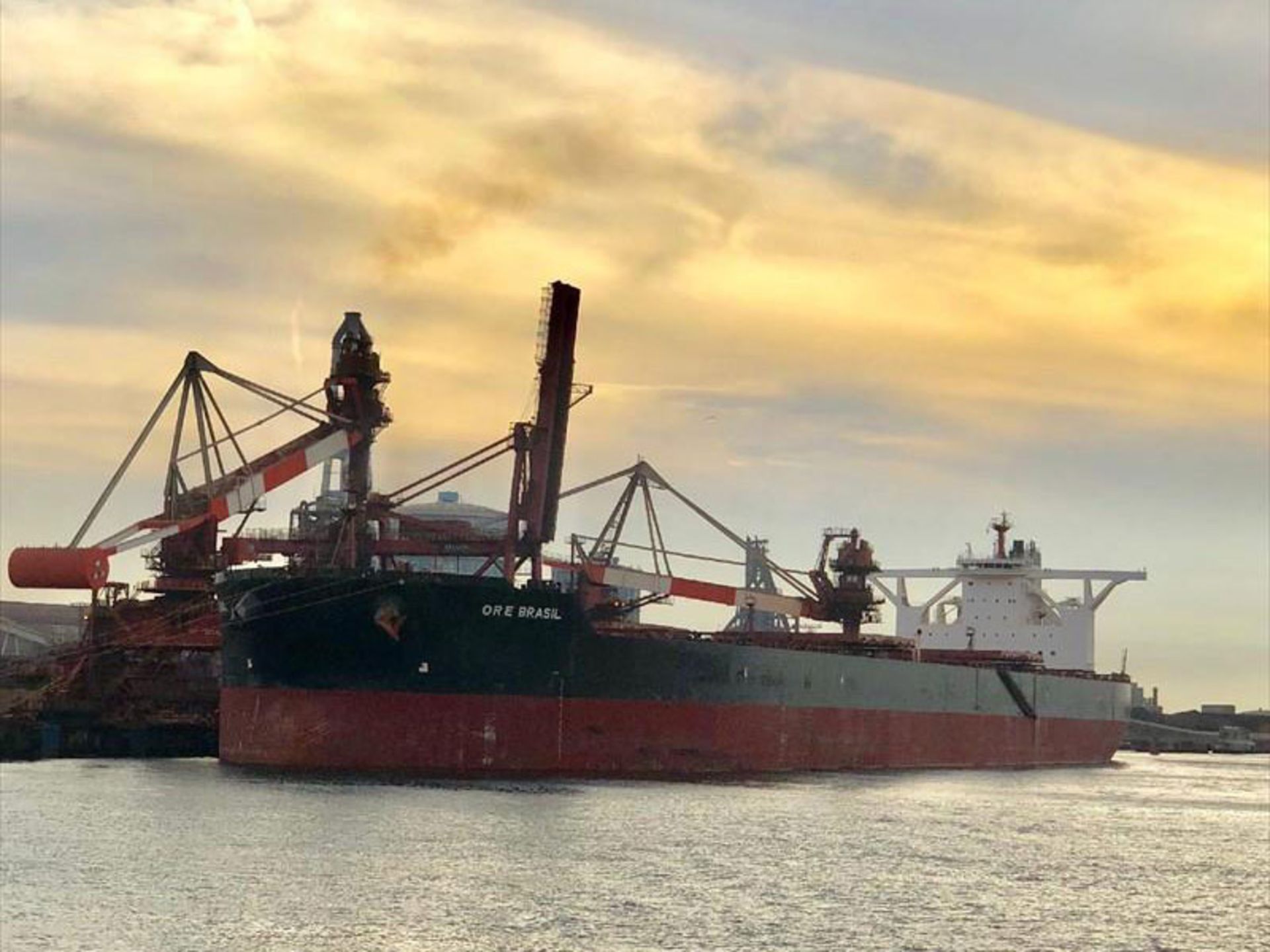 بزرگترین کشتی حامل سنگ معدن؛ منبع عکس: BalticShipping.com، عکاس: نامشخص