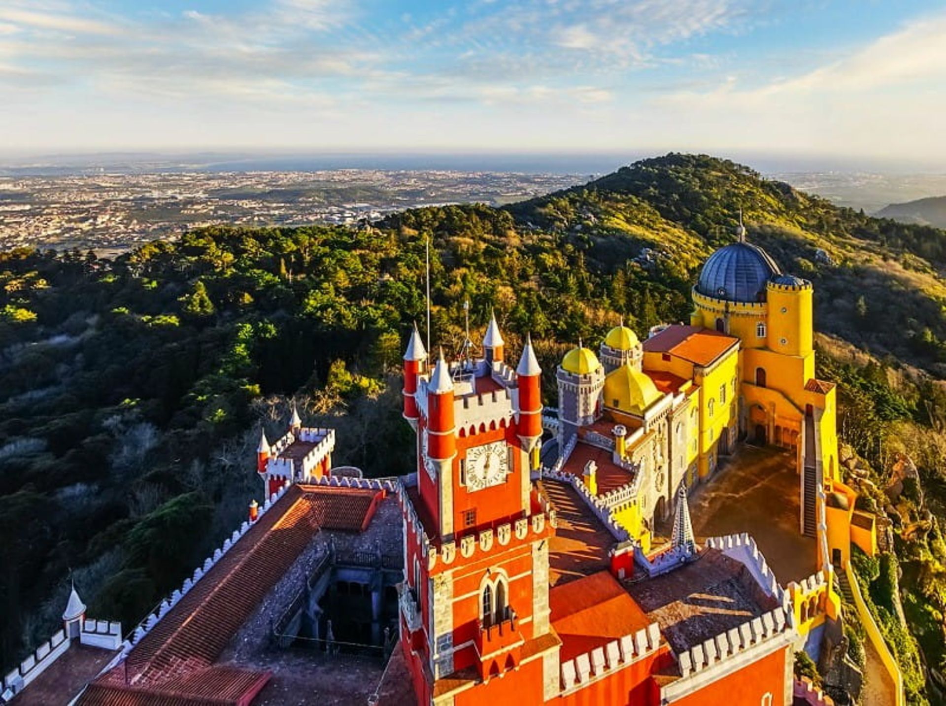 کاخ ملی پنا، منبع: www.airpano.com