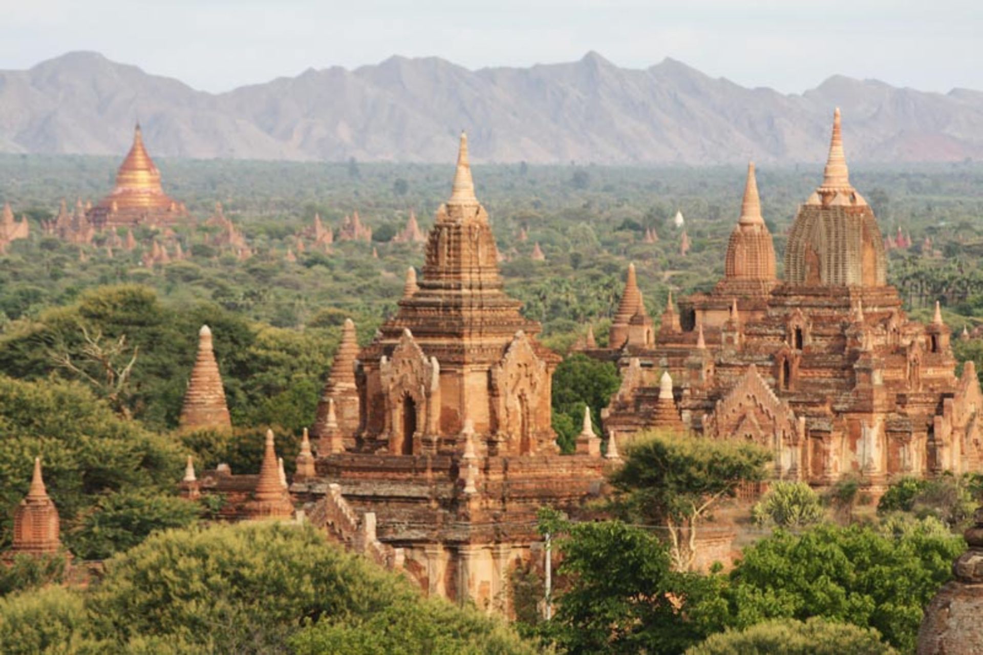 باگان (Bagan) شهر هزار معبد در میانمار
