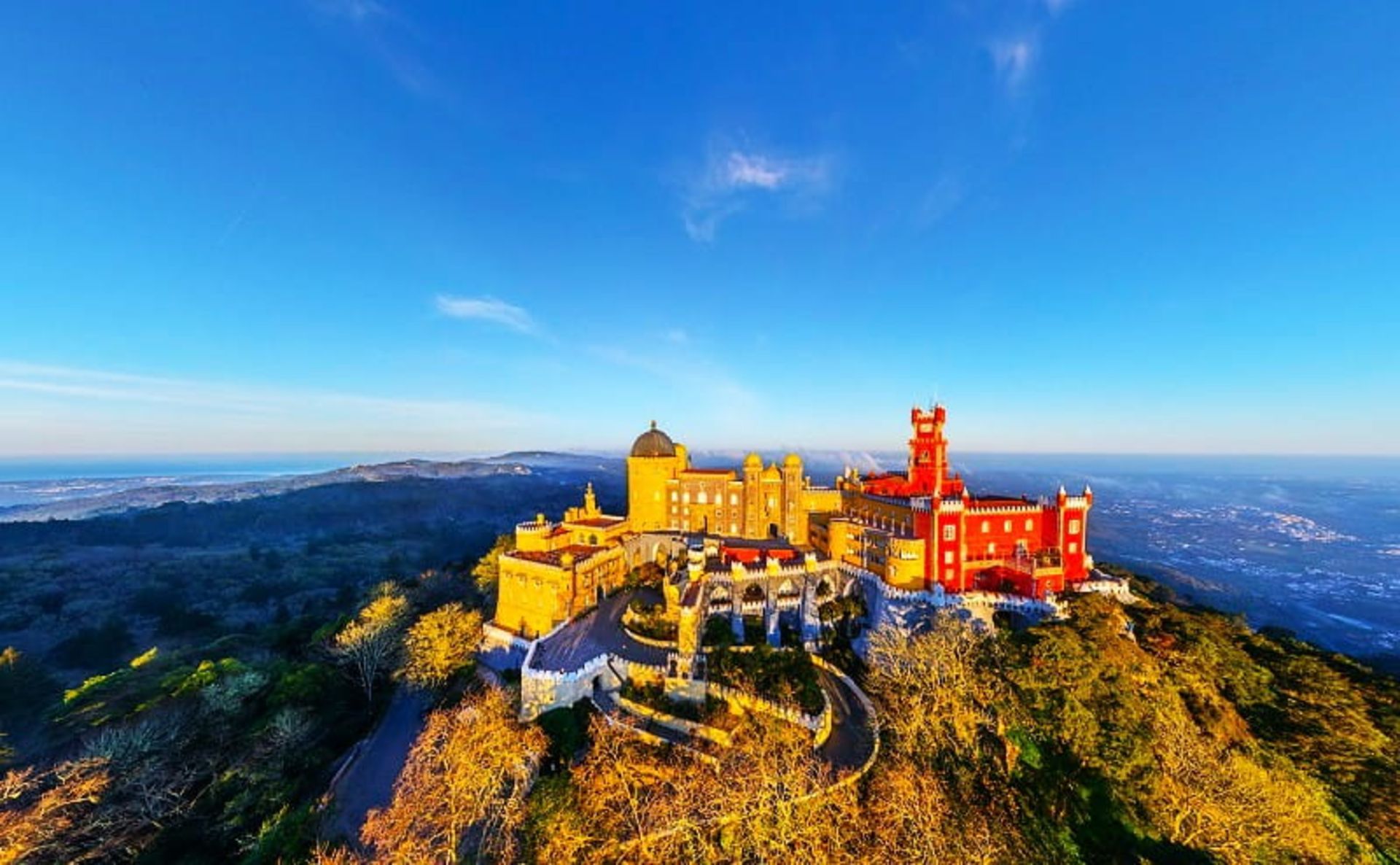 کاخ ملی پنا، منبع: www.airpano.com