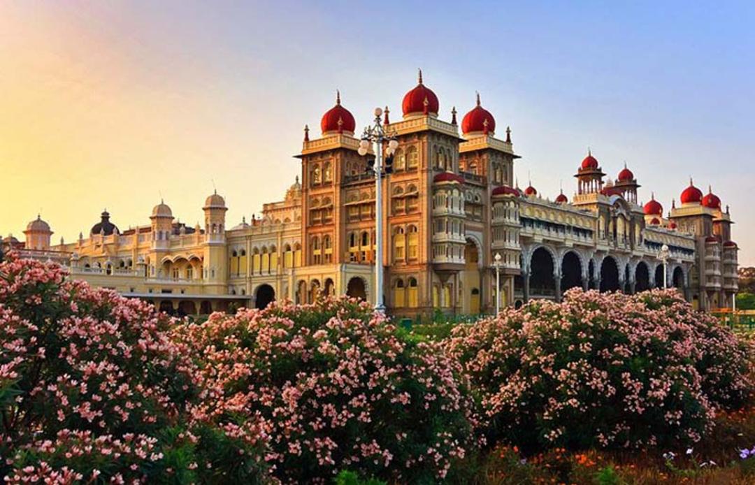 قصر تاریخی میسور (Mysore) در جنوب هند