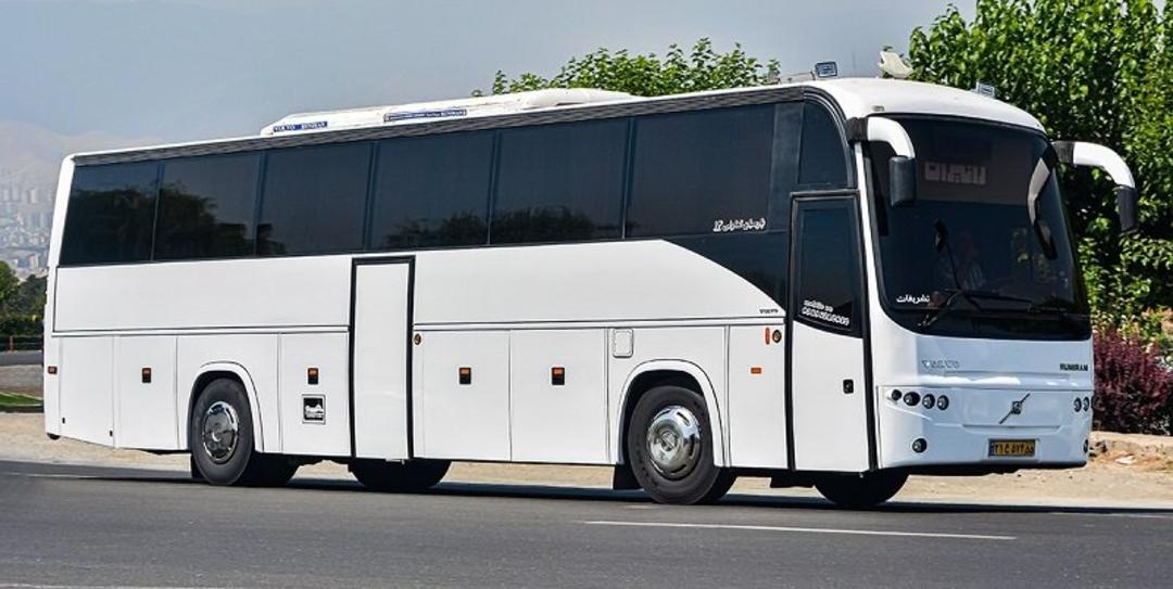اتوبوس ولوو بی۷؛ منبع عکس: Irtransit.ir؛ عکاس: علیرضا رنجبری