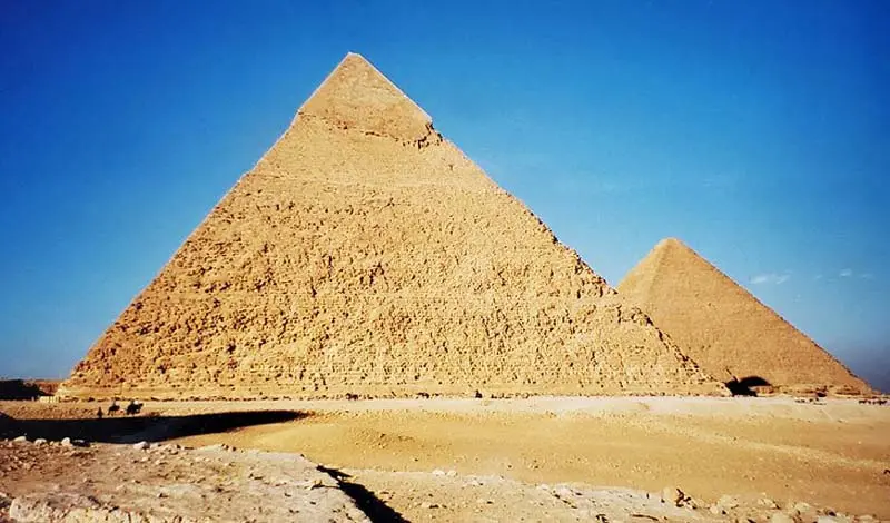 تصویری از اهرام جیزه، مصر