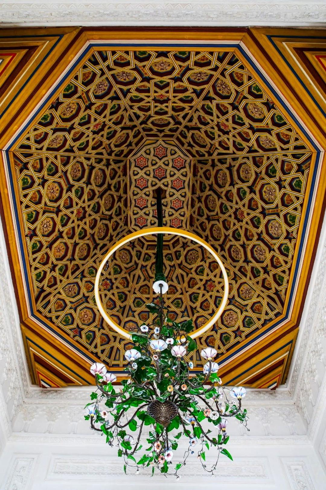 اتاق سیگار در کاخ ملی پنا، منبع: www.parquesdesintra.pt