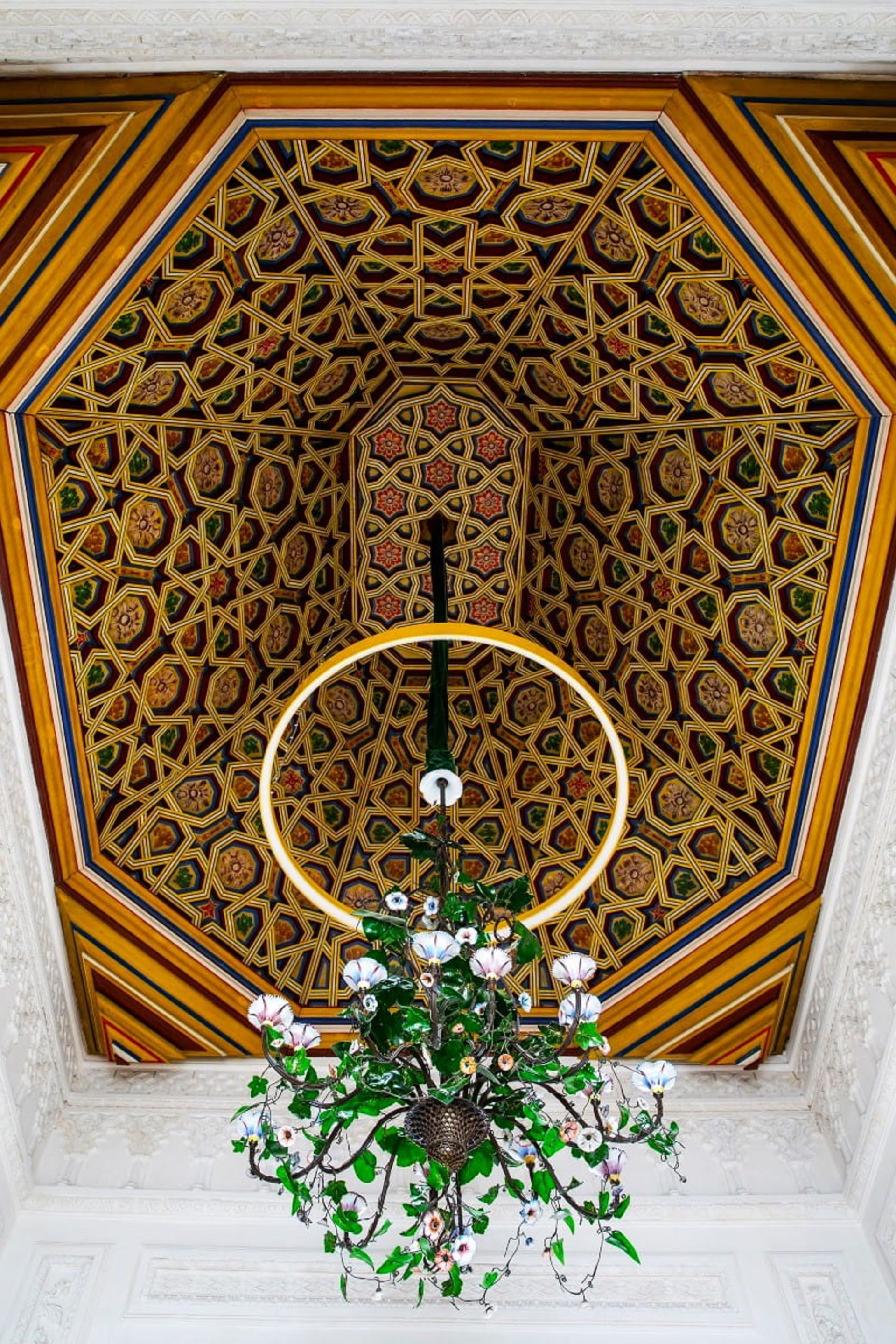 اتاق سیگار در کاخ ملی پنا، منبع: www.parquesdesintra.pt