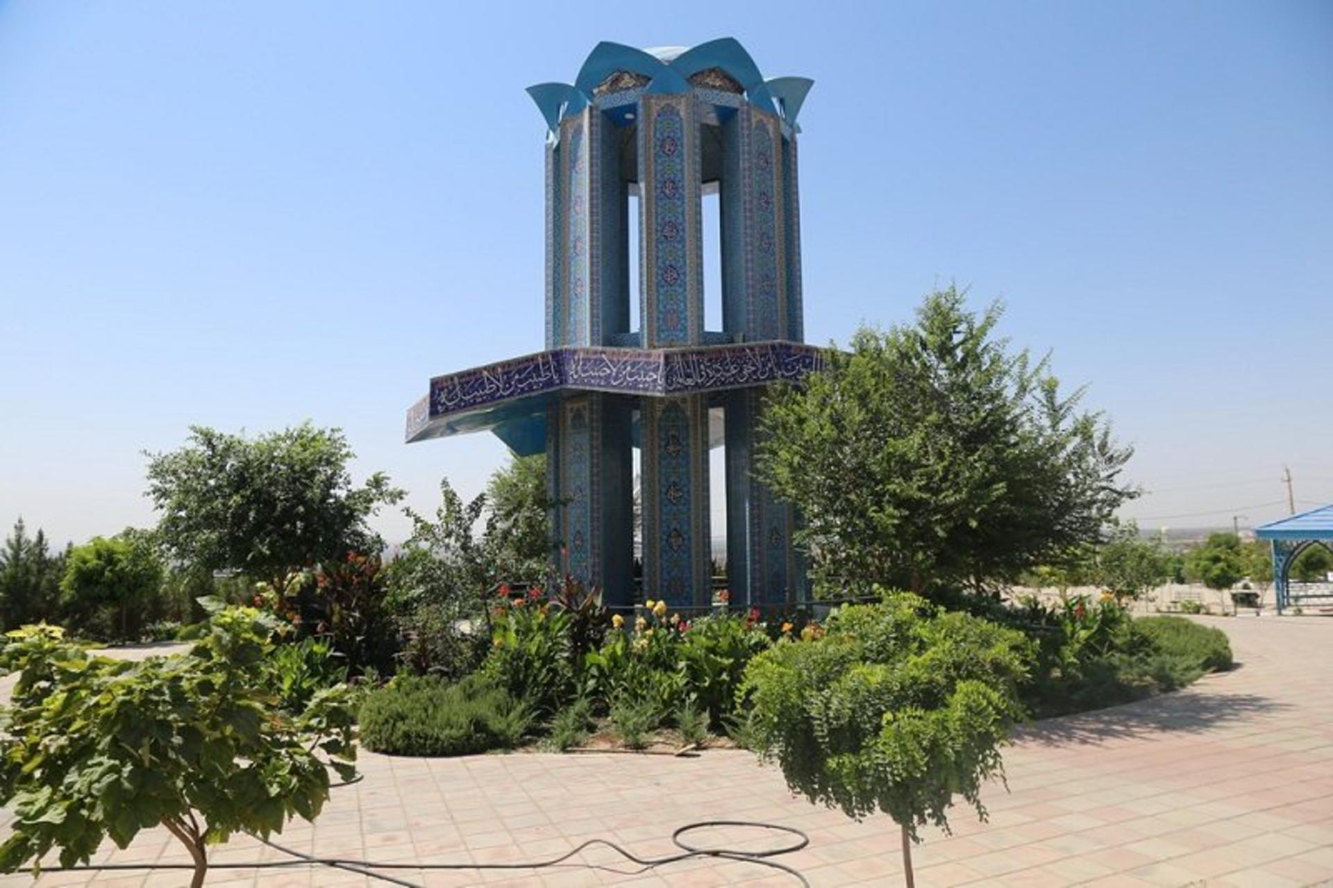 یادمان شهید گمنام بهشت بی بی سکینه؛ منبع عکس گوگل مپ؛ عکاس