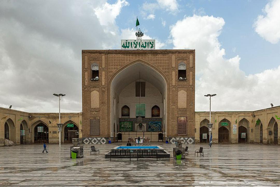 نمای کلی از مسجد جامع نیشابور؛ منبع عکس: گوگل مپ؛ عکاس: اصغر شیروانی پور