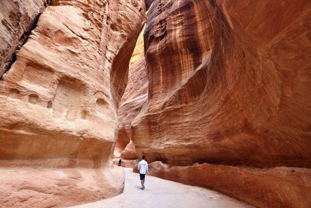 پیاده‌روی در پترا