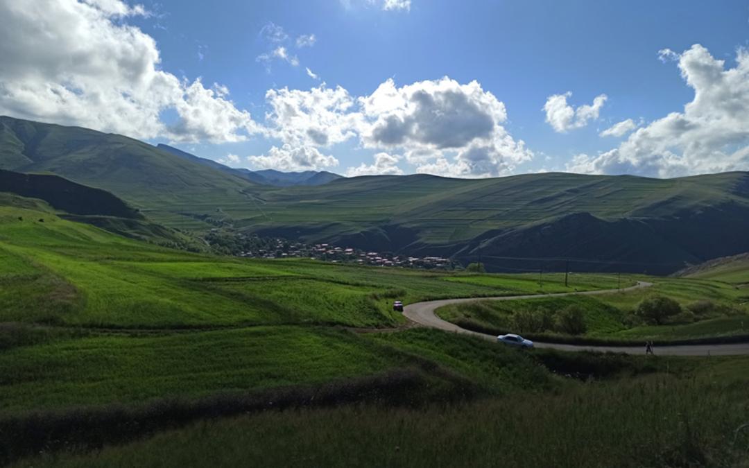 مسیر روستای آلیله