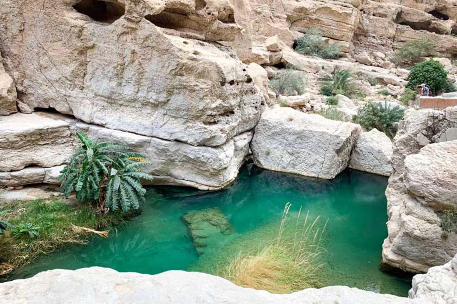 جریان آب در وادی شاب