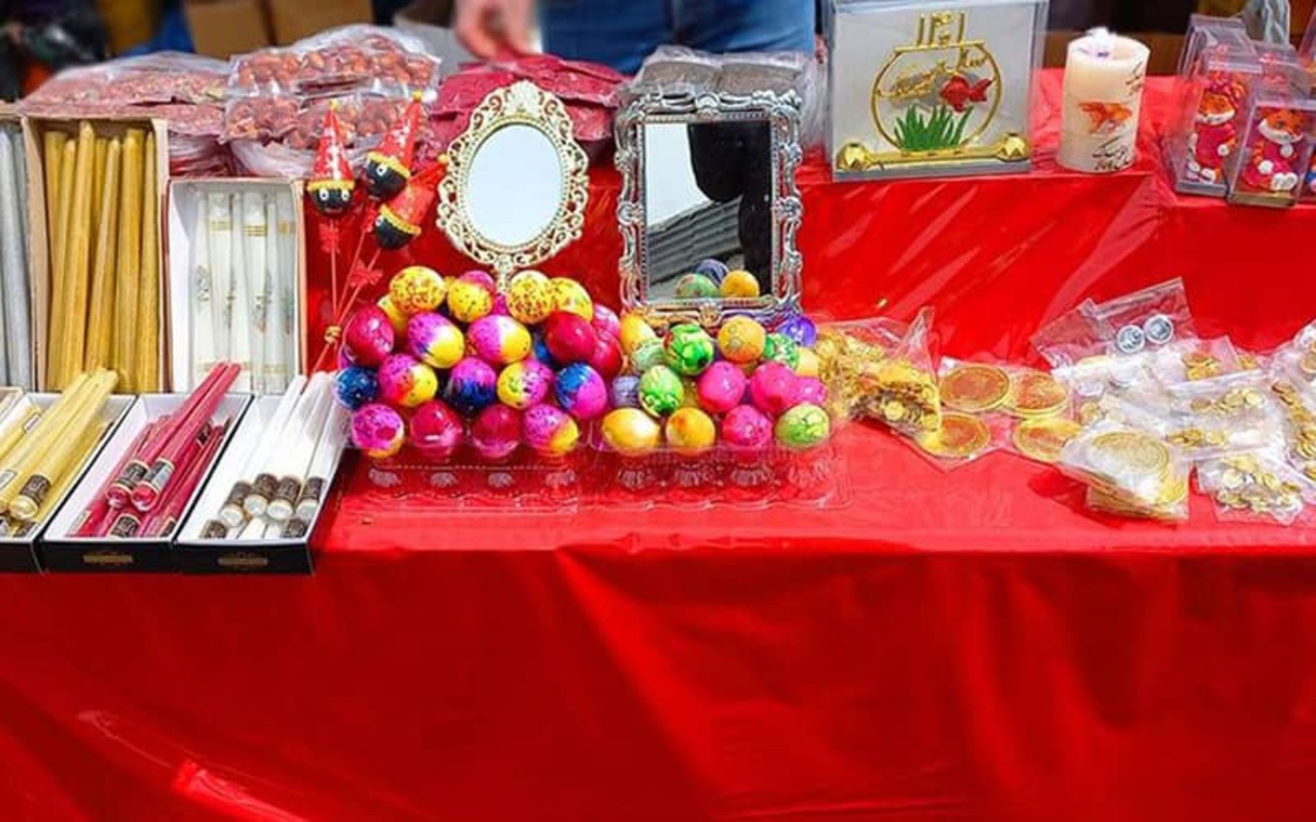 فروش تخم مرغ رنگی هفت سین