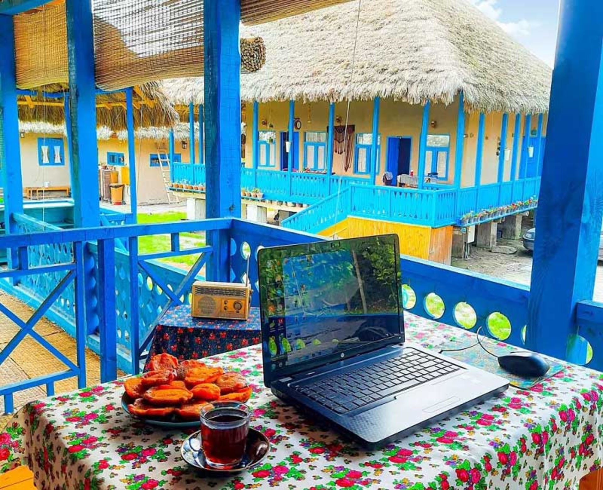 تلار (ایوان) در بوم گردی قدیم خونه 