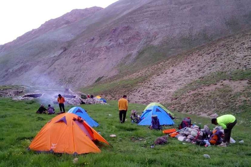کمپ اطراف تهران