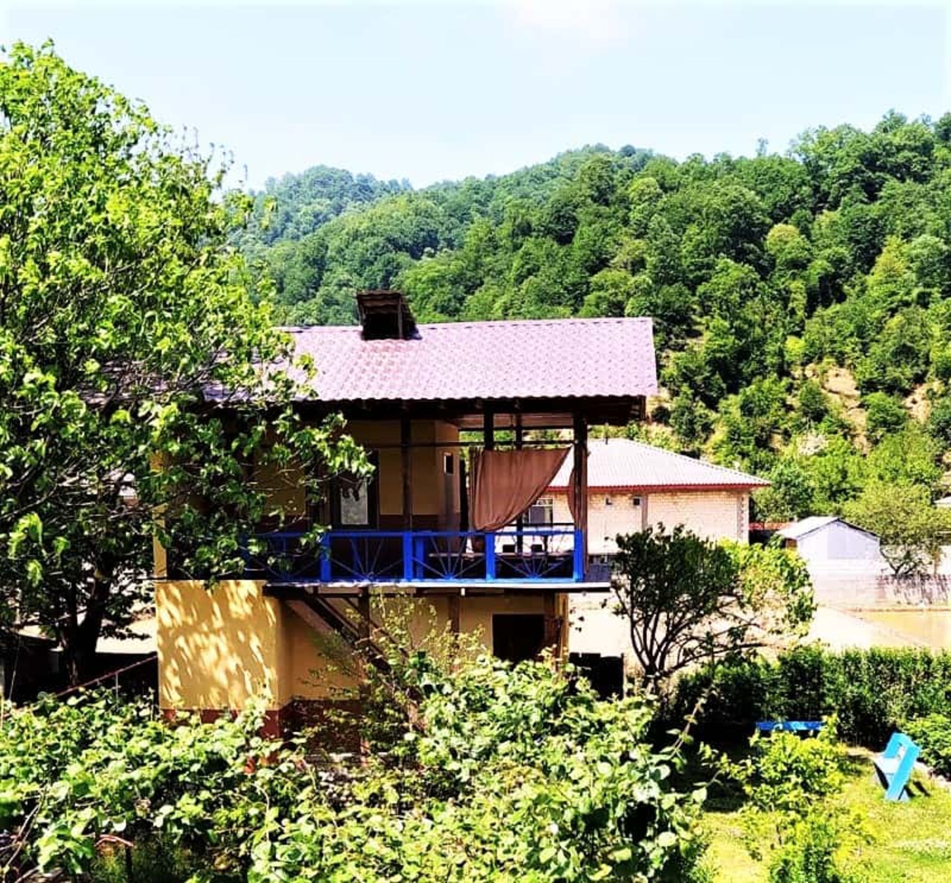 نمایی از واحد لدو و طبیعت اطراف