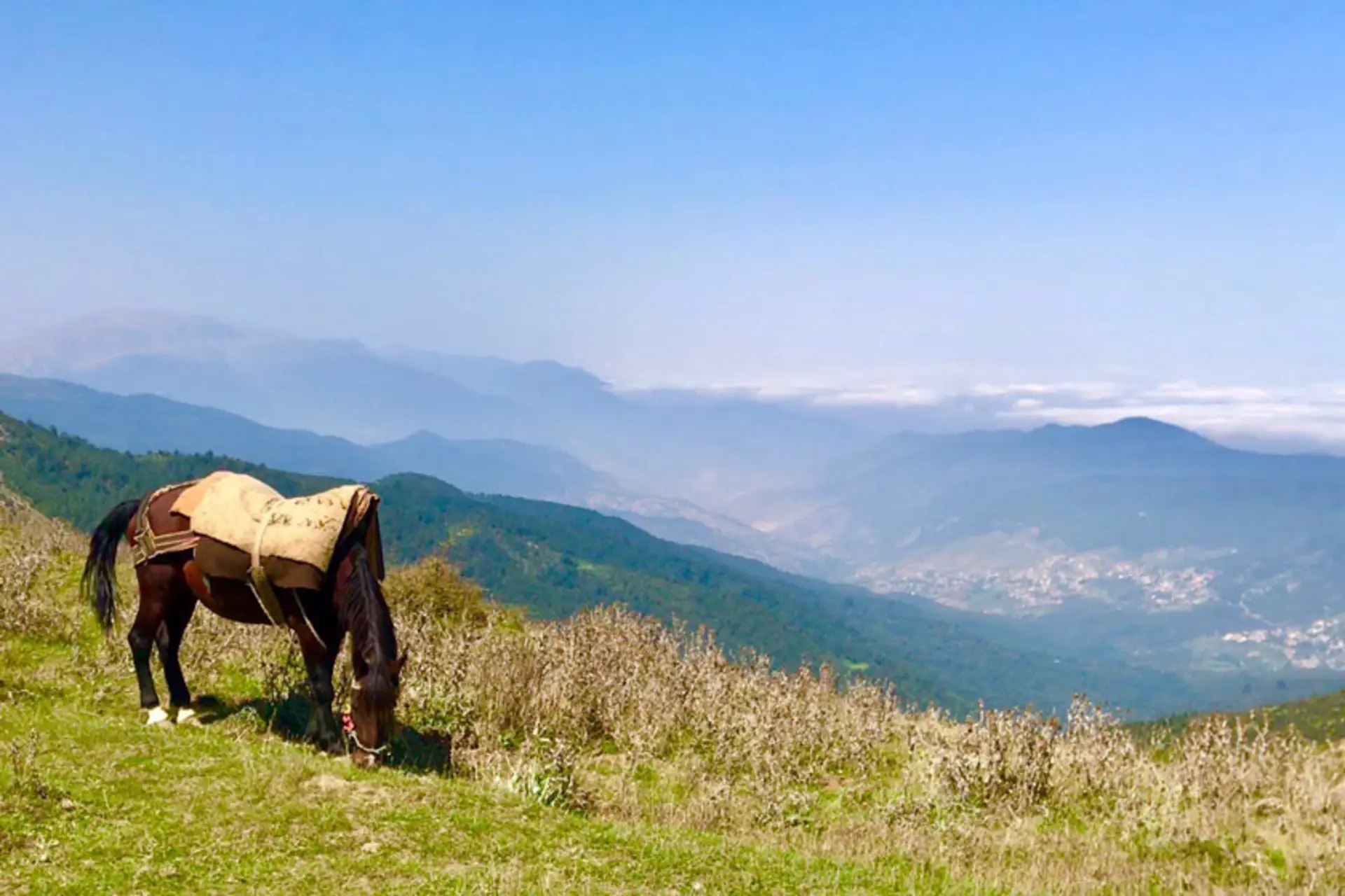اقیانوس ابرها در روستای فیلبند