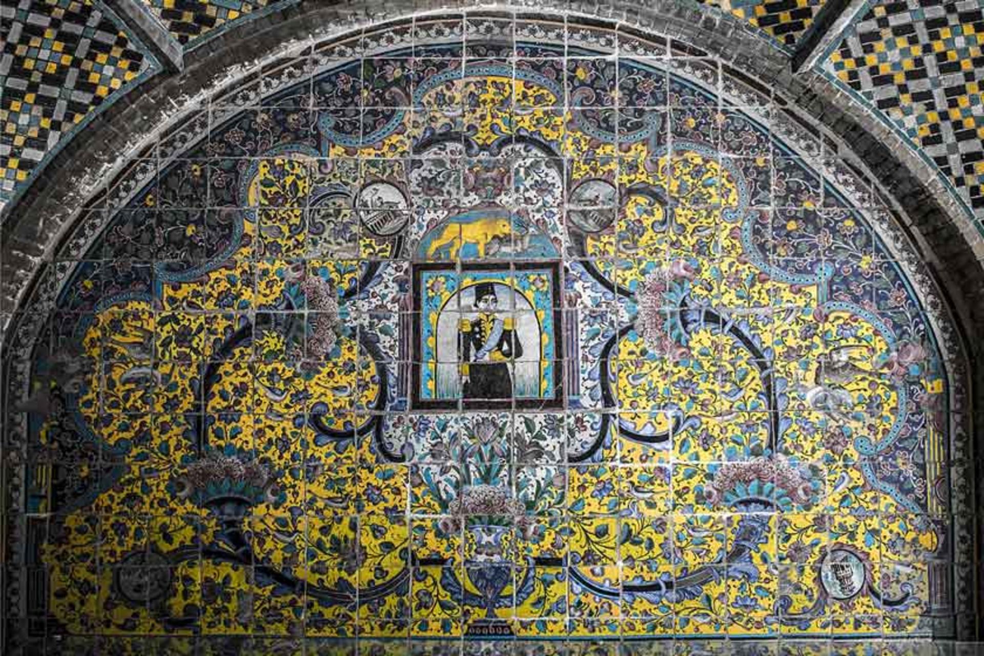 کاشی‌کاری‌های کاخ گلستان تهران