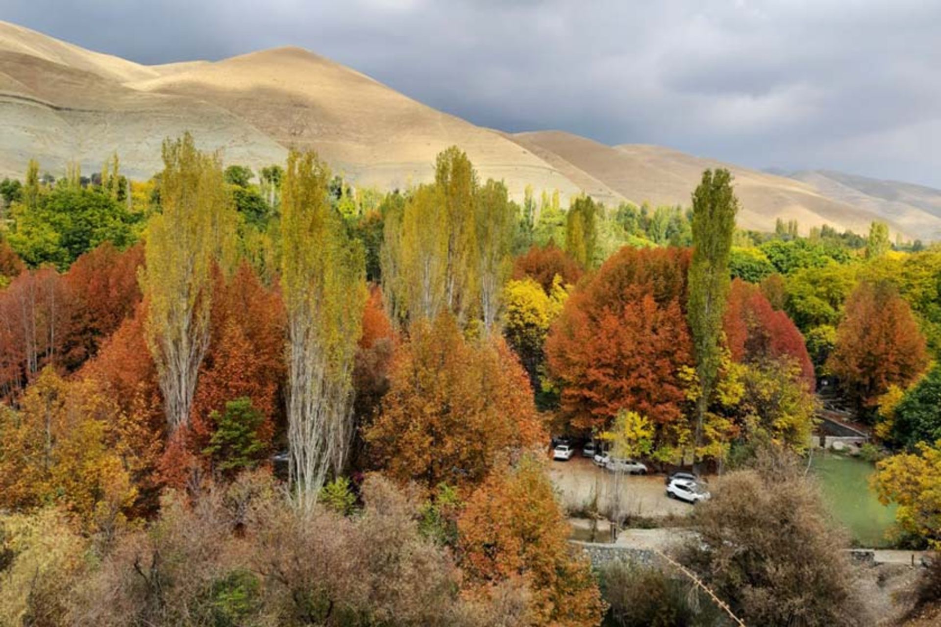 پاییز در روستای برغان