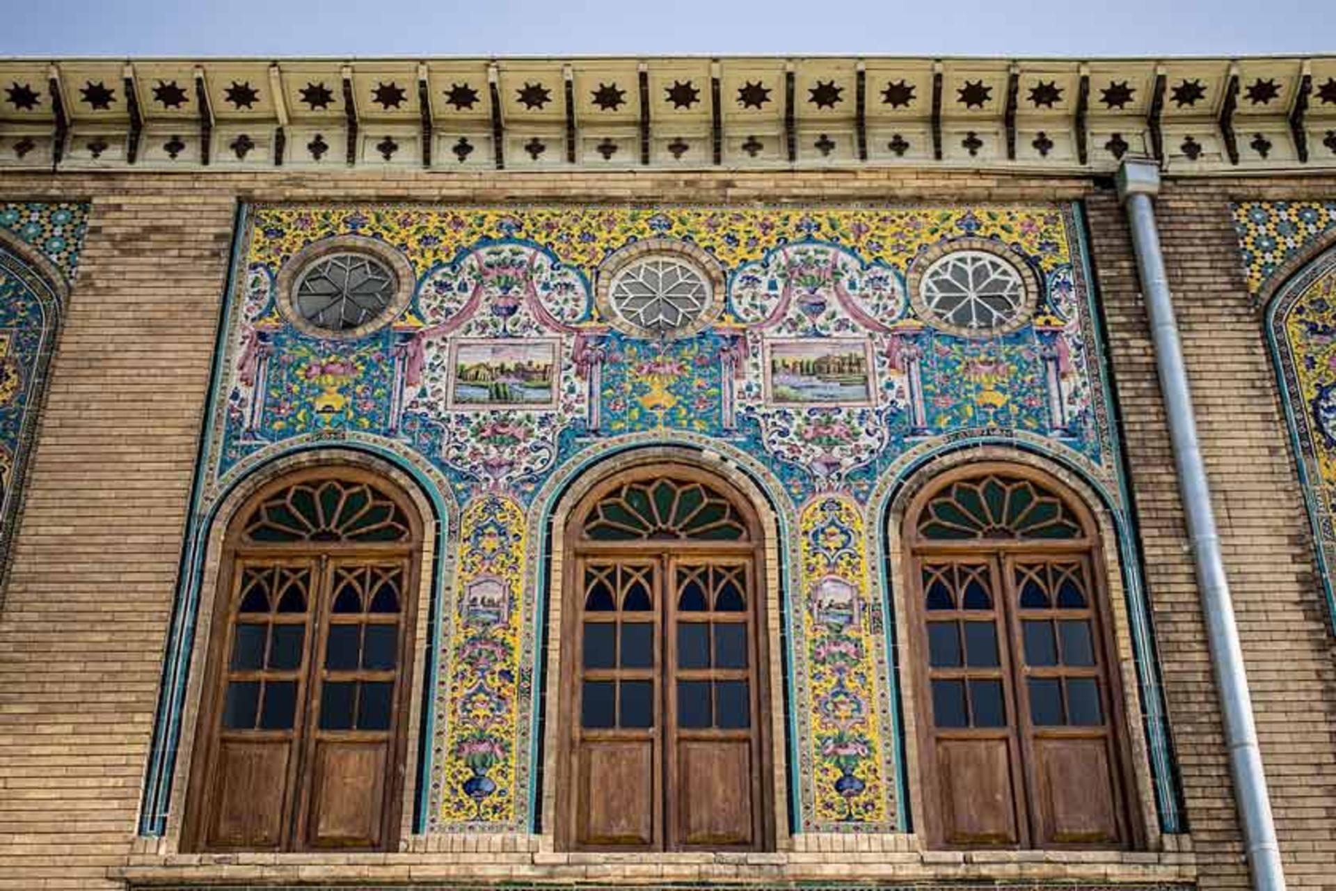 معماری تماشایی کاخ گلستان تهران