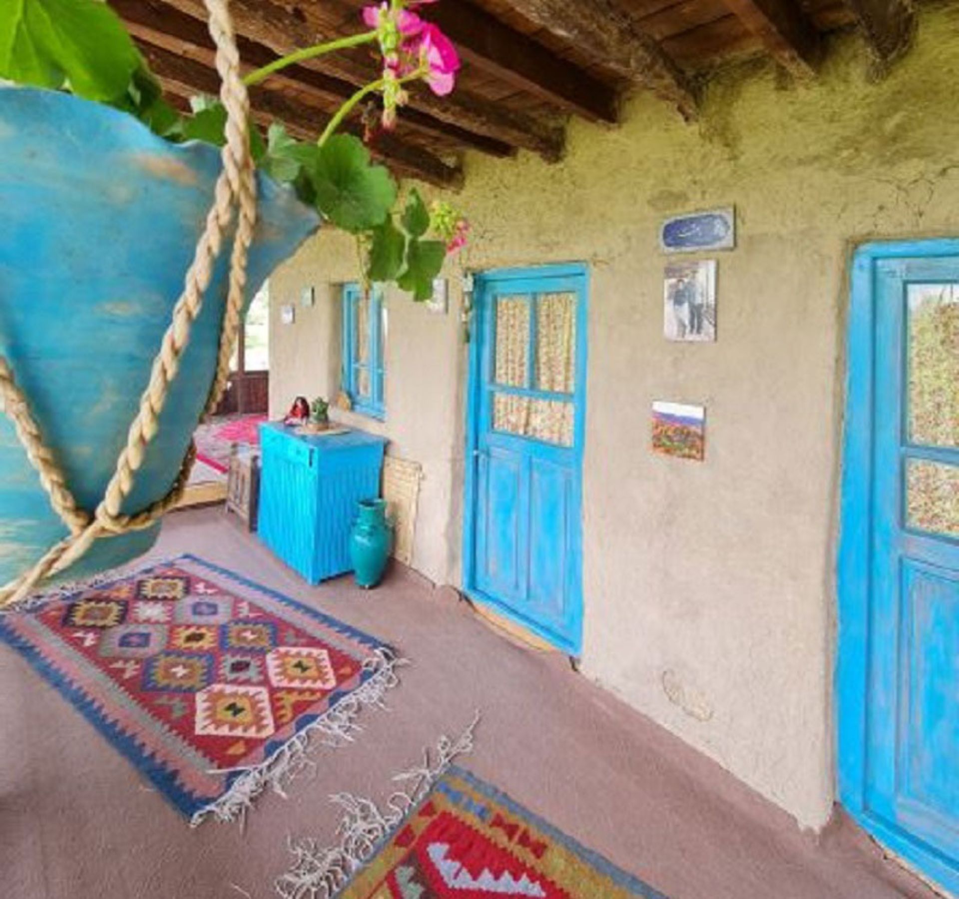 اتاق درفک در بومگردی بهشت موشنگاه؛ منبع عکس:paradise.iibooking.com، عکاس: نامشخص