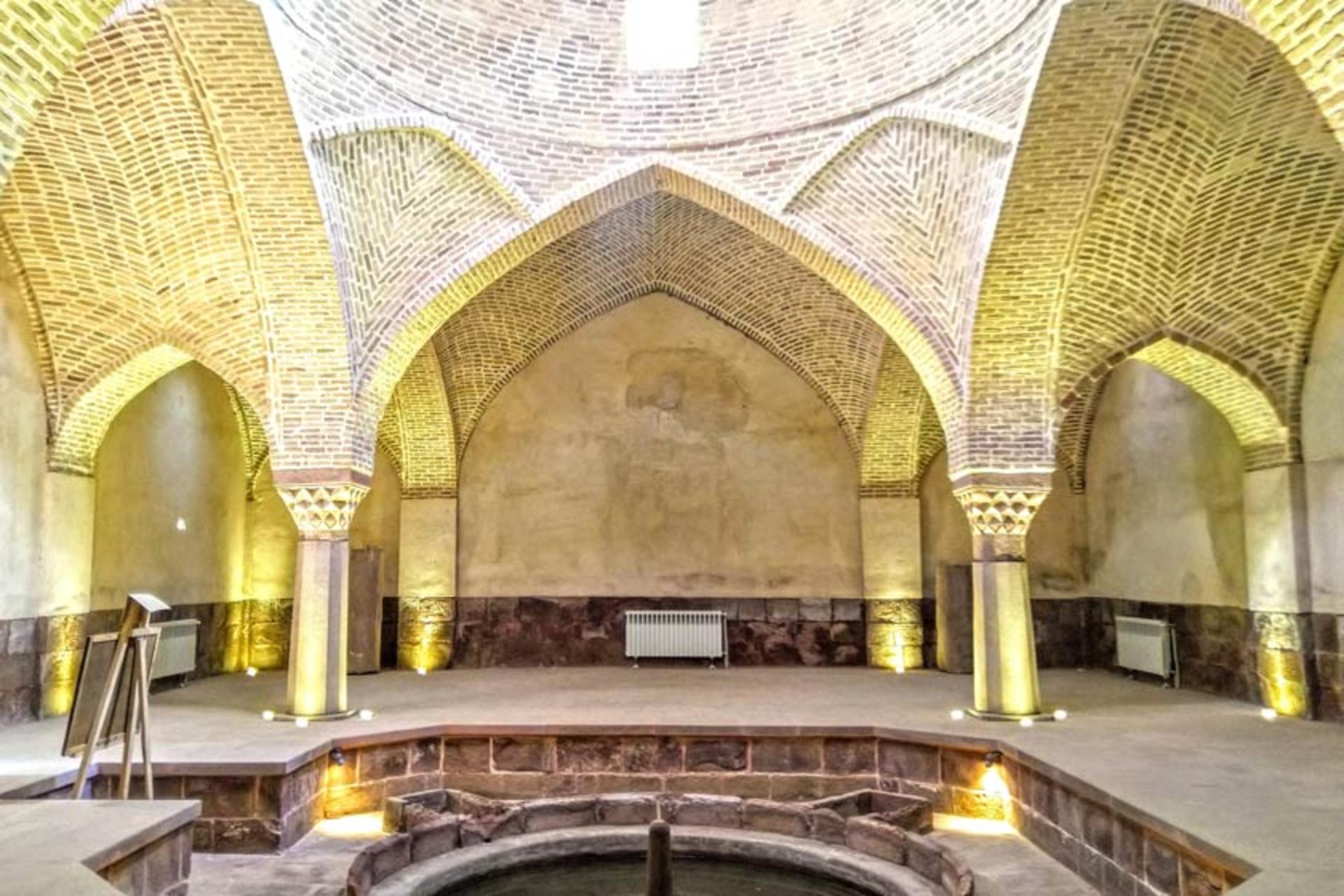 معماری حمام جلفا
