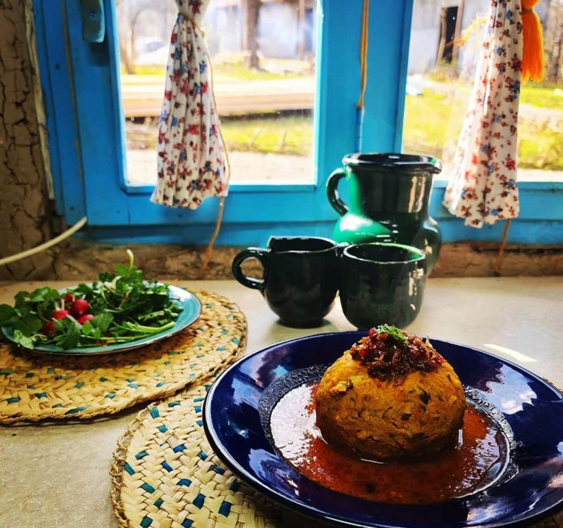 کوفته محلی در بومگردی بهشت موشنگاه؛ منبع عکس: اینستاگرام paradise_ecolodge، عکاس: نامشخص