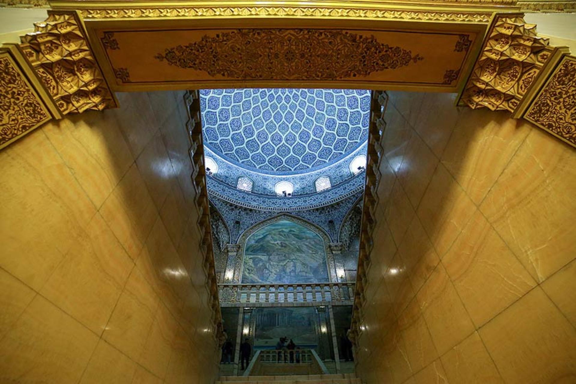معماری دیدنی کاخ مرمر تهران