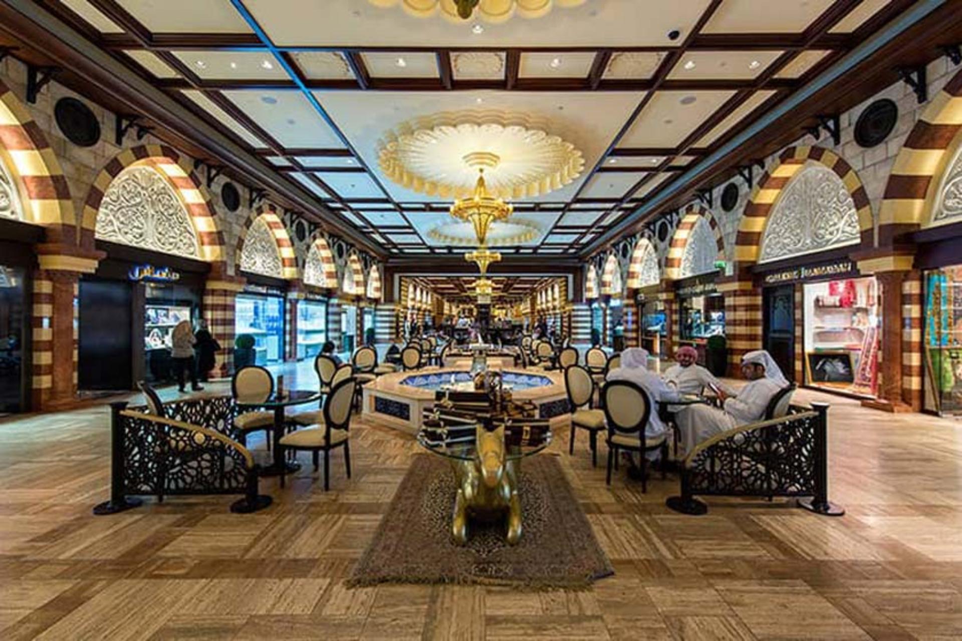 فضاهای استراحت در دبی مال