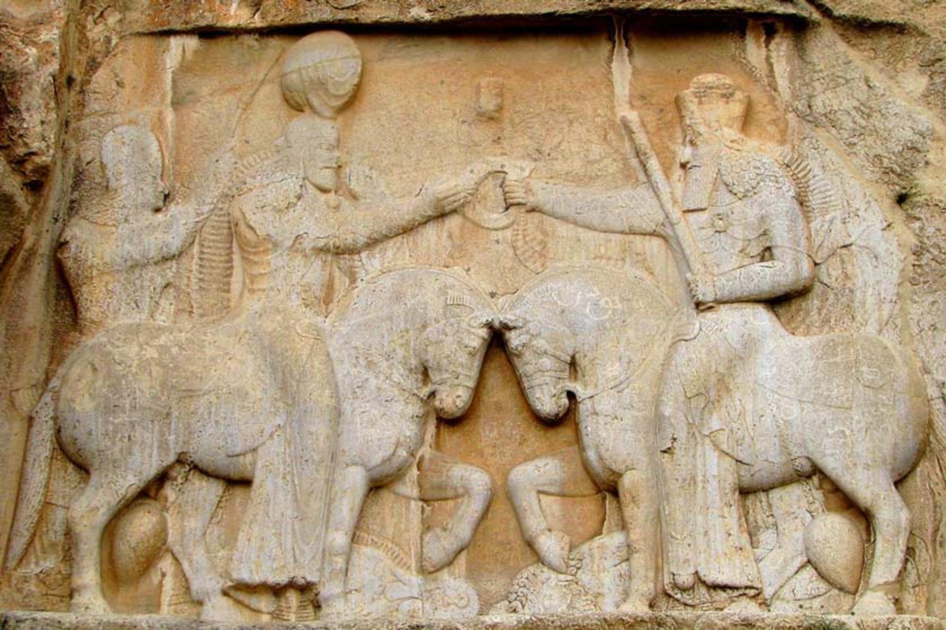 نقش برجسته اردشیر بابکان نقش رستم