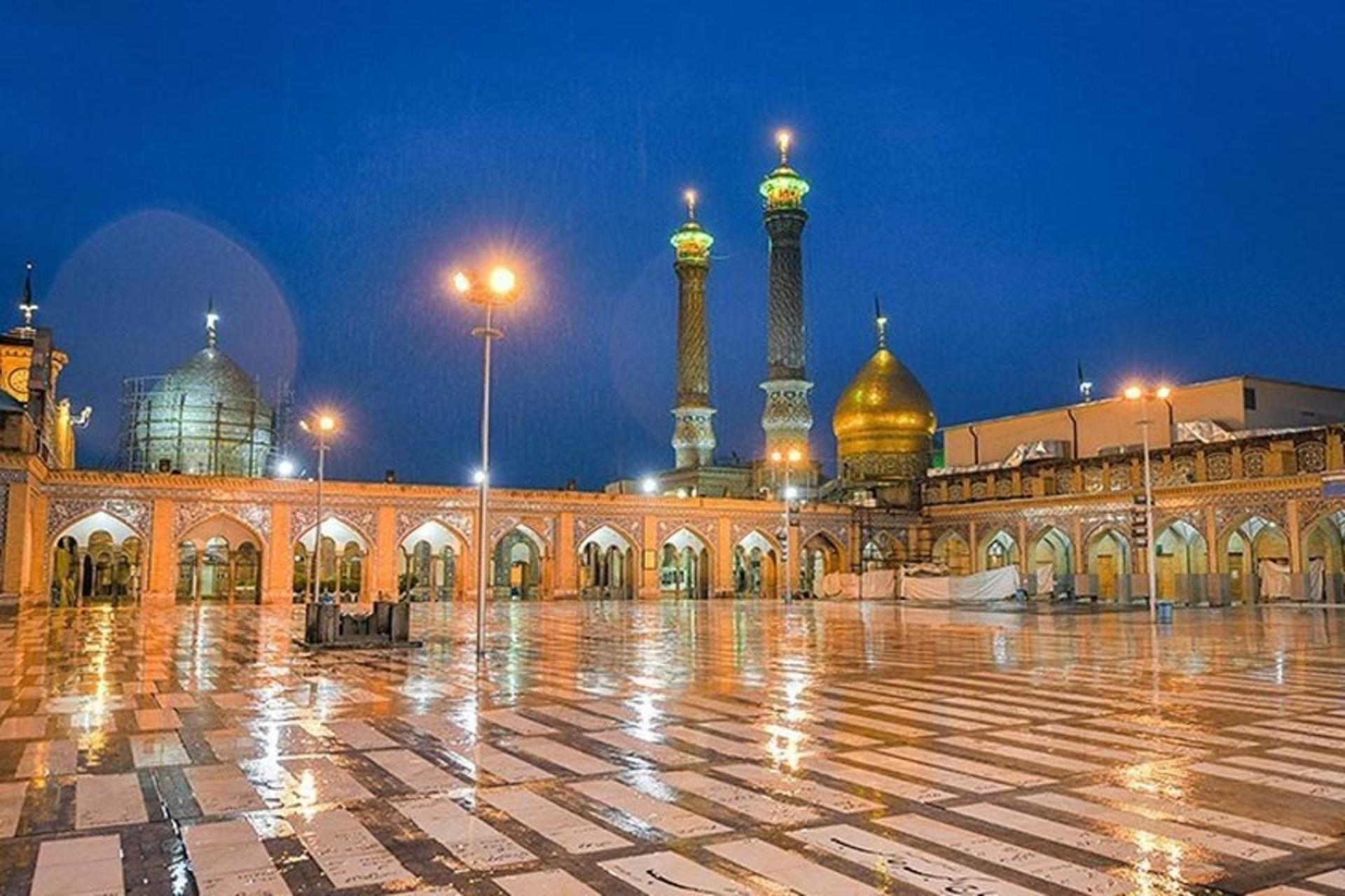 حرم عبدالعظیم حسنی در شب