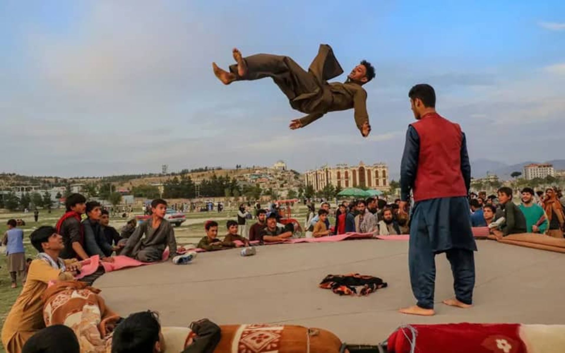 ترامپولین در افغانستان
