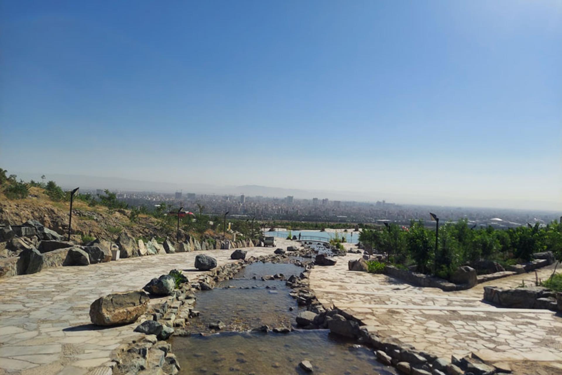 مسیر سربالایی کوهشار مشهد