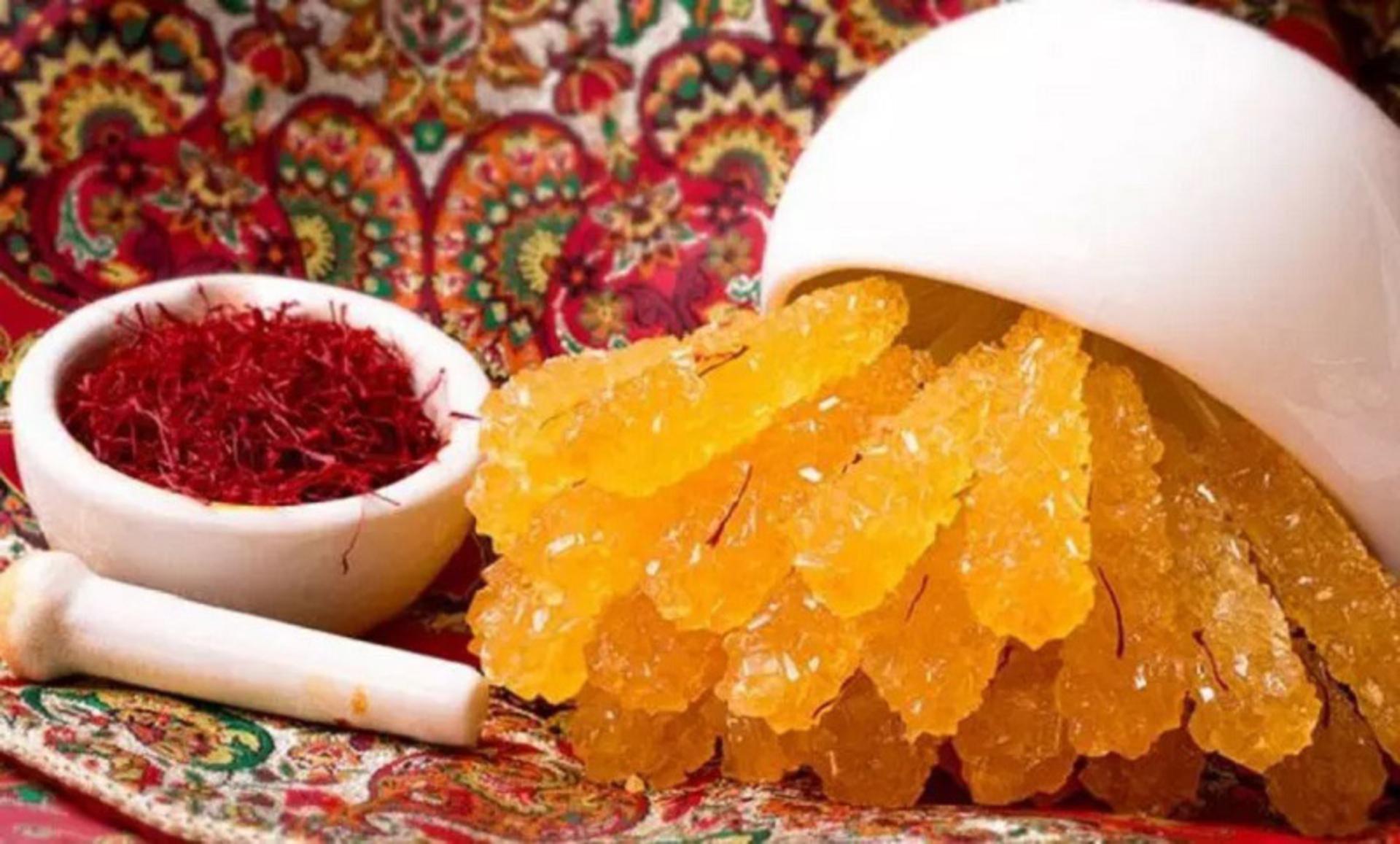 سوغات مشهد؛ زعفران و نبات