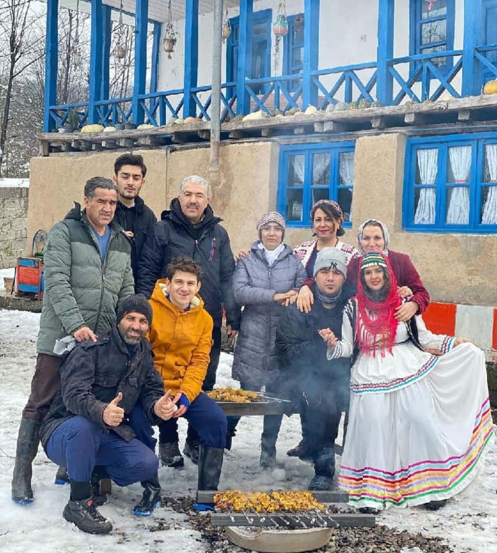 بوم گردی گالش کلوم در زمستان
