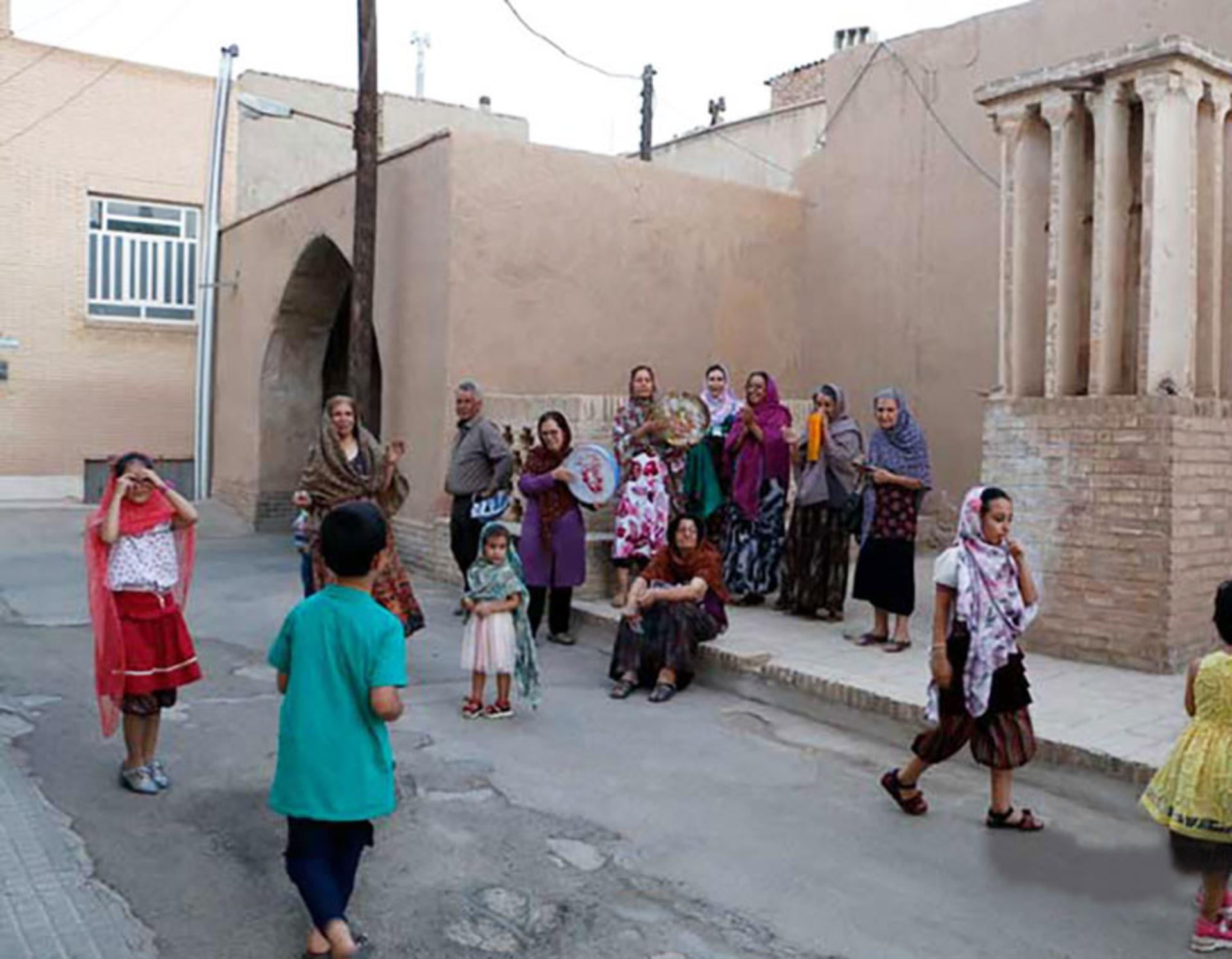 تیرگان و فال کوزه در یزد 