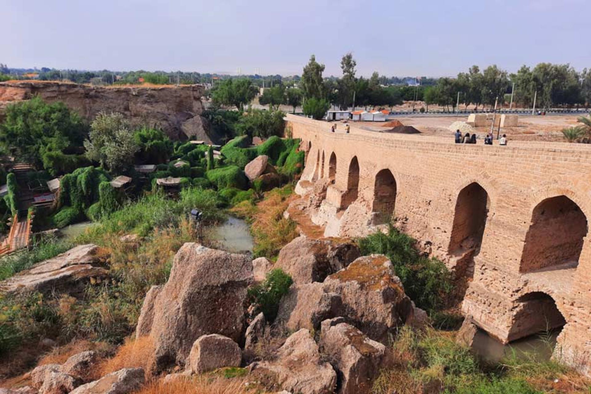 پل بند لشکر از نمای کنار