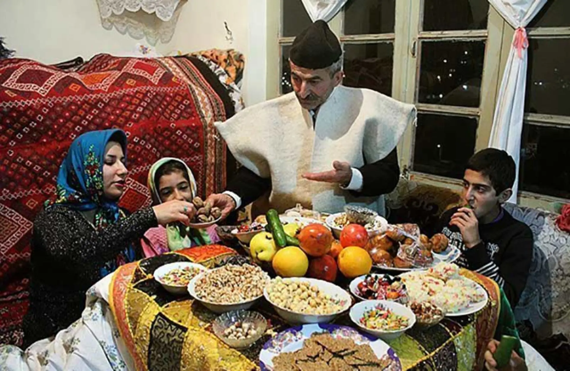 شب یلدای مازندرانی 