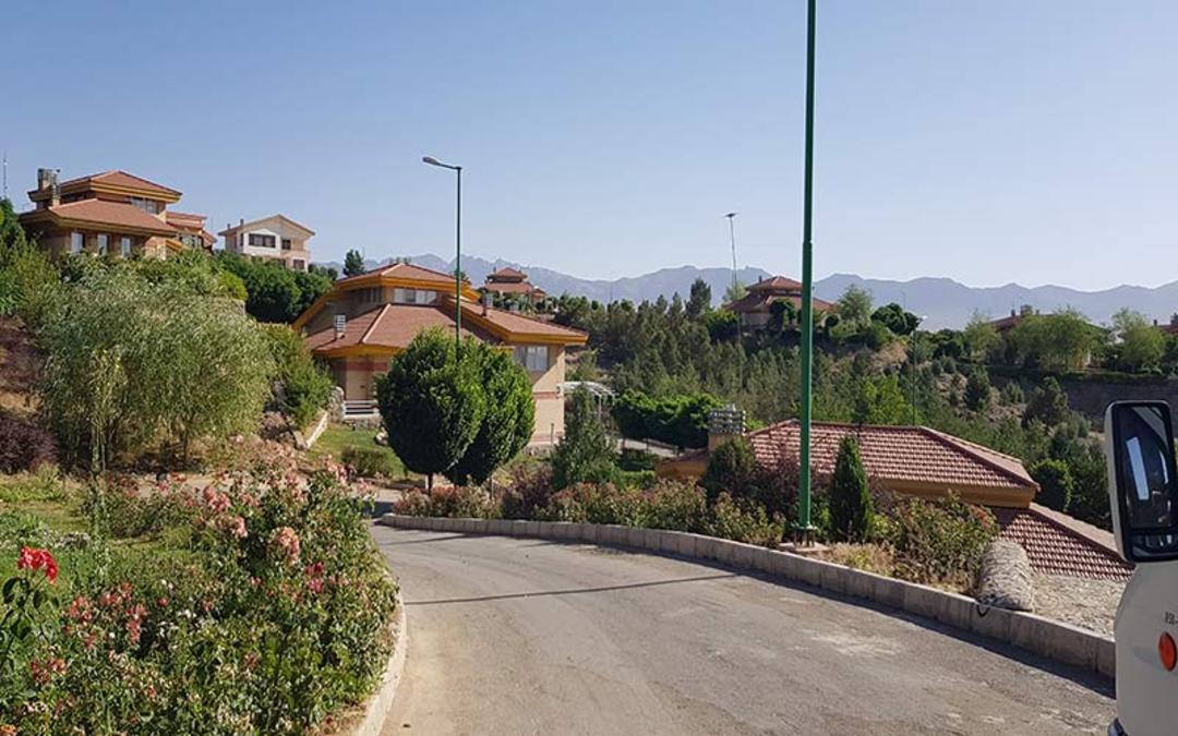 فضای دهکده تفریحی چادگان 