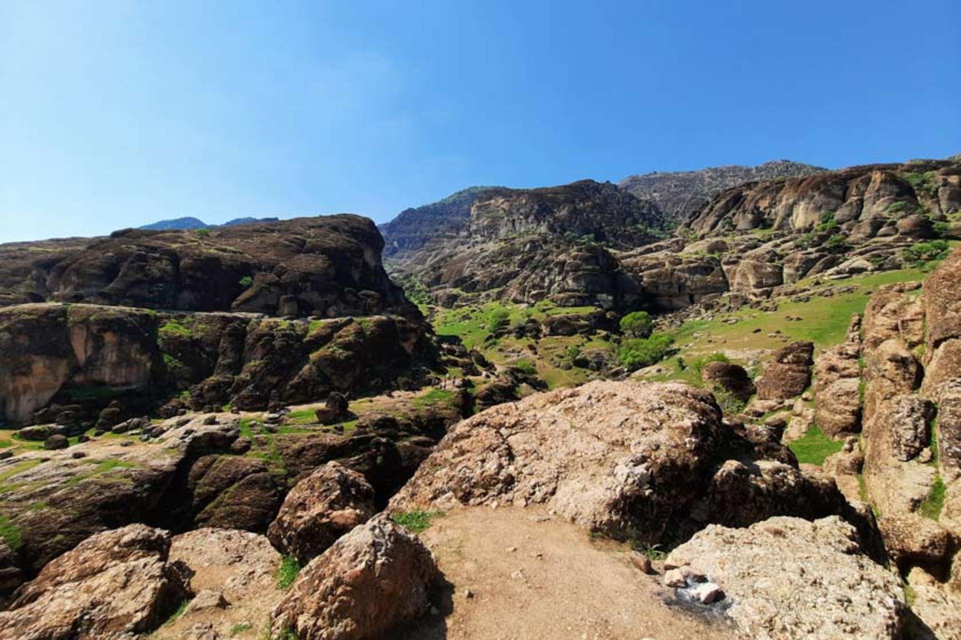 گردش در پارک جنگلی مخمل کوه