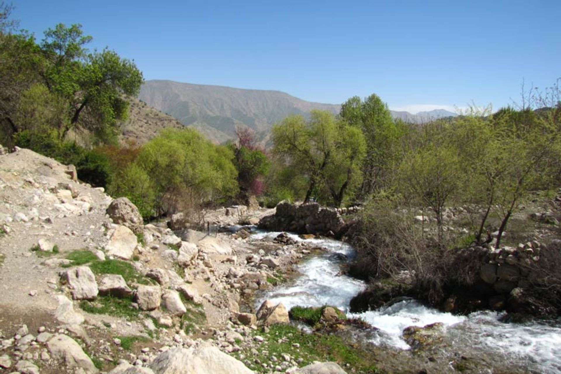 ادامه مسیر آبشار شیوند