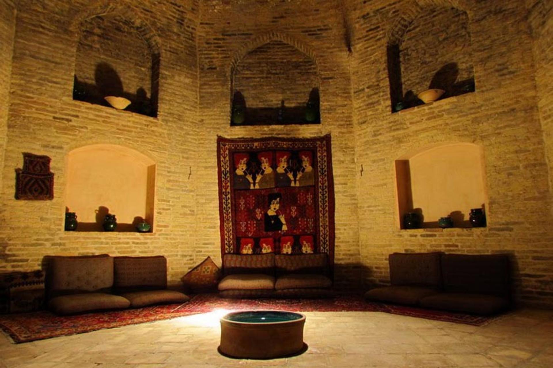 فضاهای گوناگون کاروانسرای زین الدین