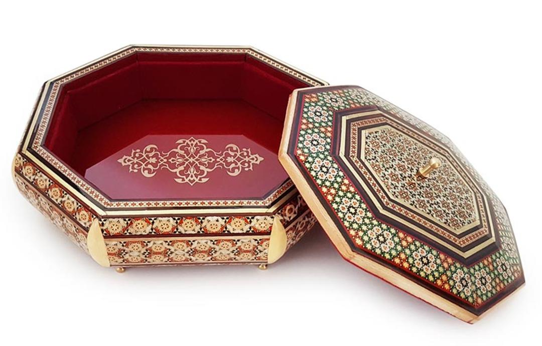 شکلات خوری هشت ضلعی خاتم 