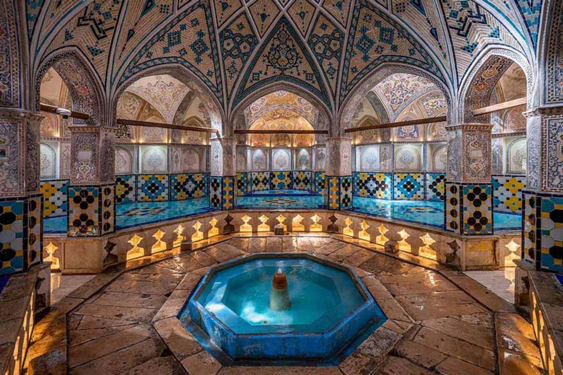 سربینه حمام سلطان امیر احمد